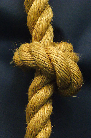 Manila Rope Knotted